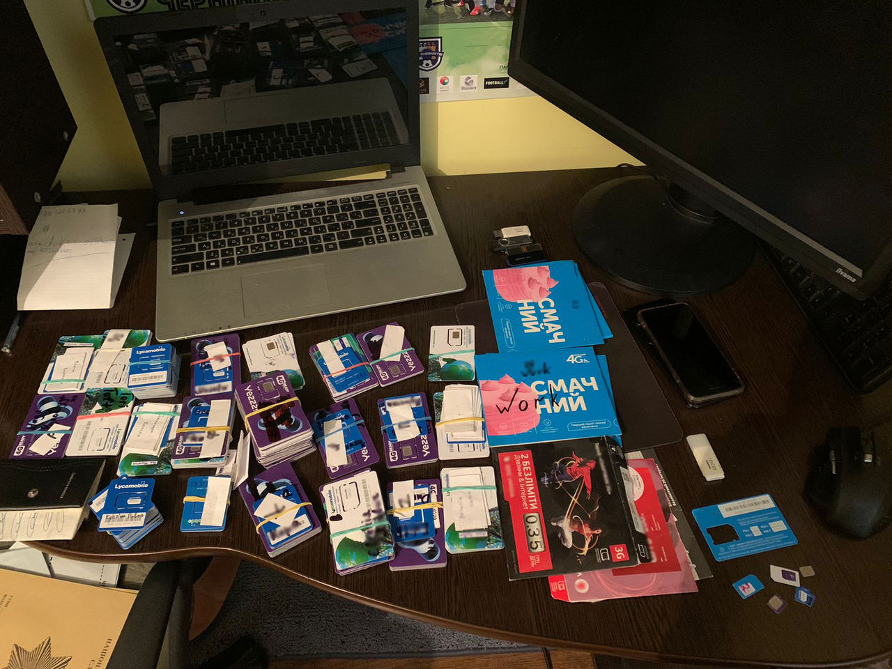 Ukrainsk polis stängde ner ryska trollfabriker