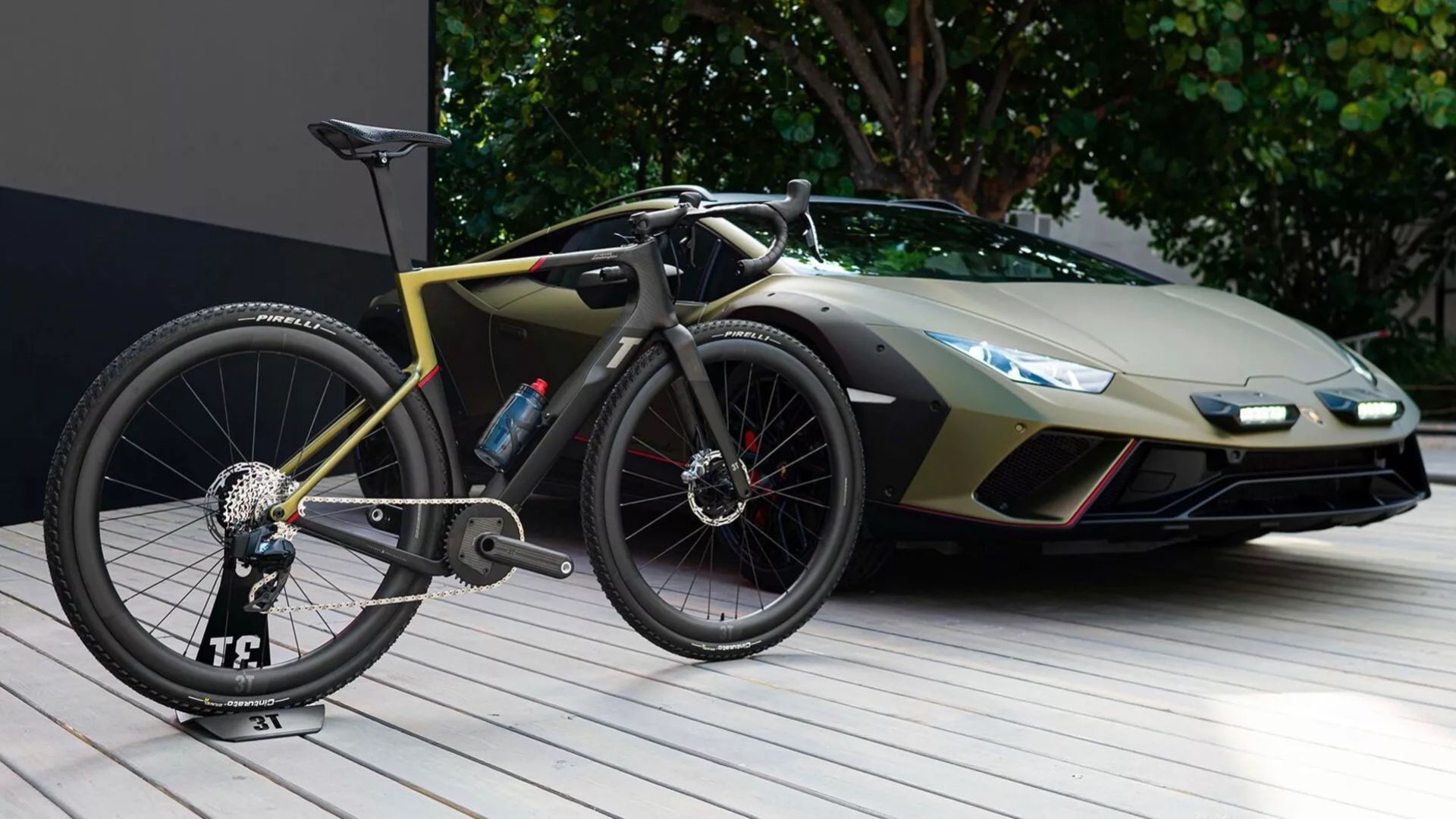 Cykel som matchar din Lamborghini Huracán Sterrato