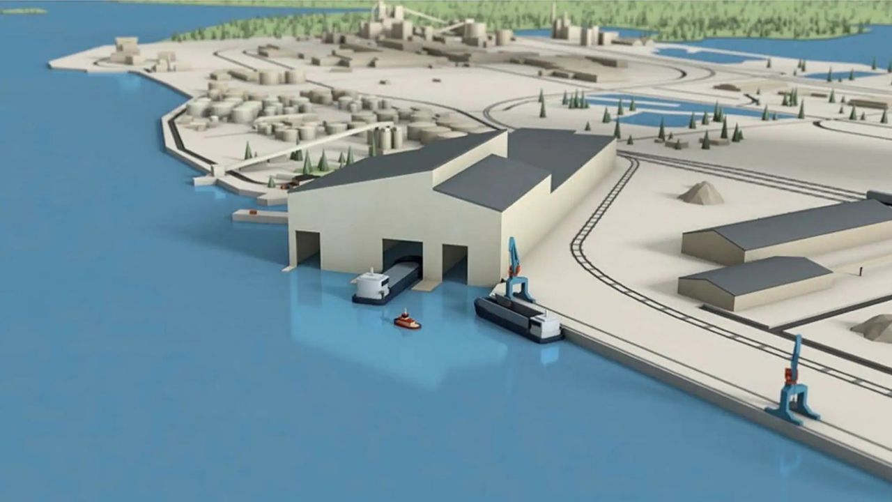 Allvädersterminal för fartyg planeras i Luleå