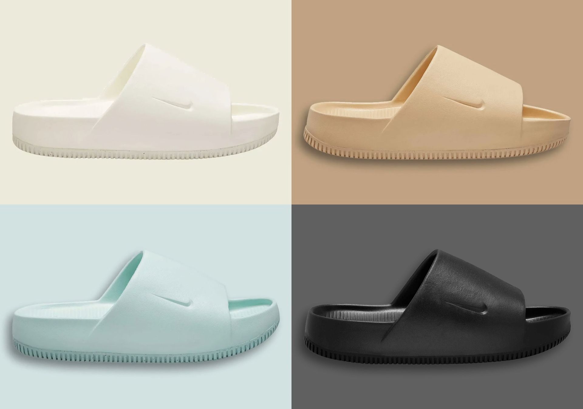 Nike på gång med softa sliders