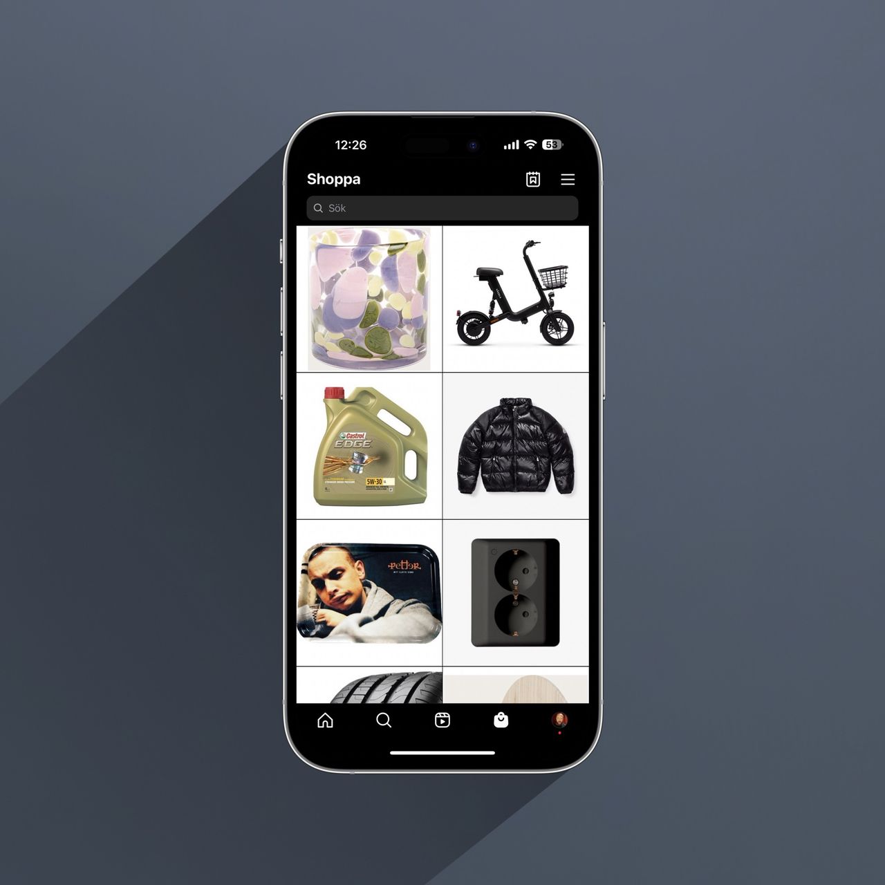 Instagram skrotar shoppingflik