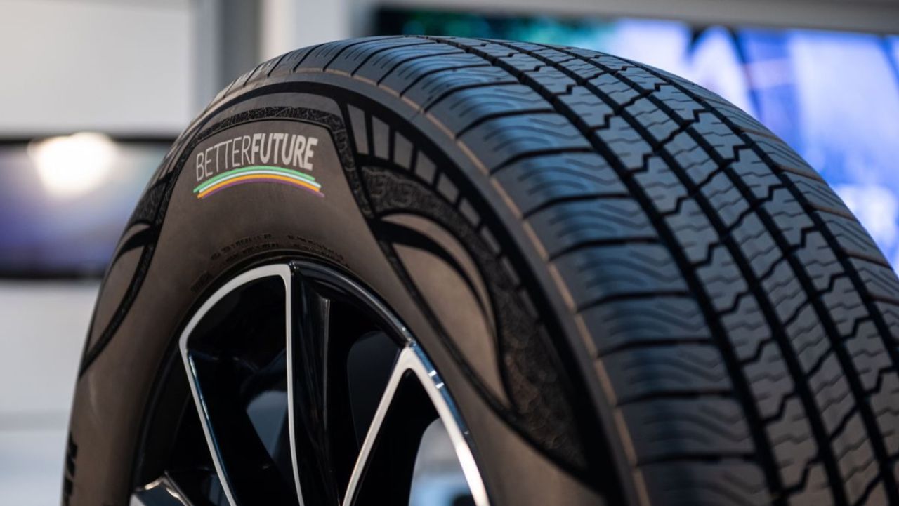 Goodyear visade nytt hållbart däck i Las Vegas