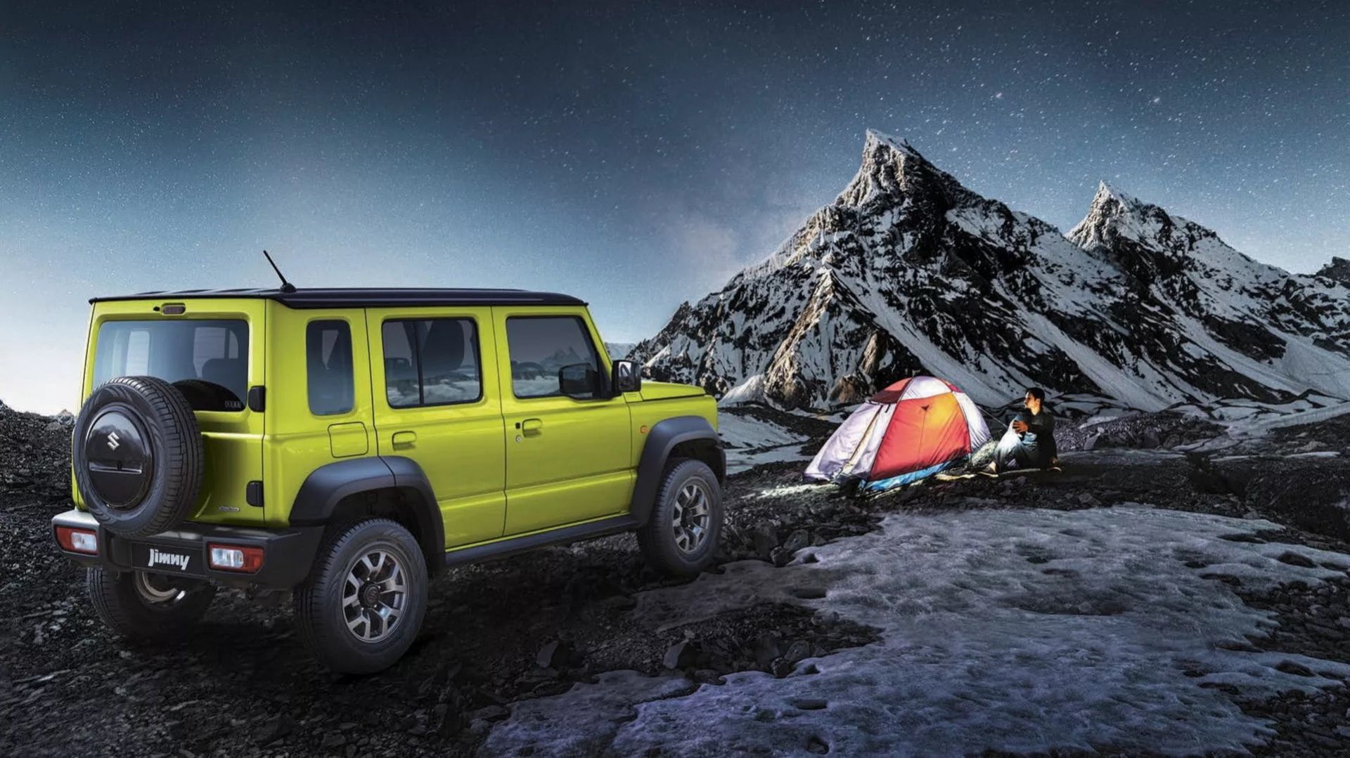 Suzuki Jimny nu även med fem dörrar