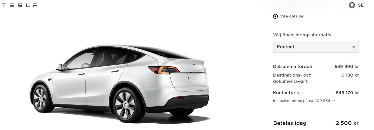 Tesla sänker priserna igen