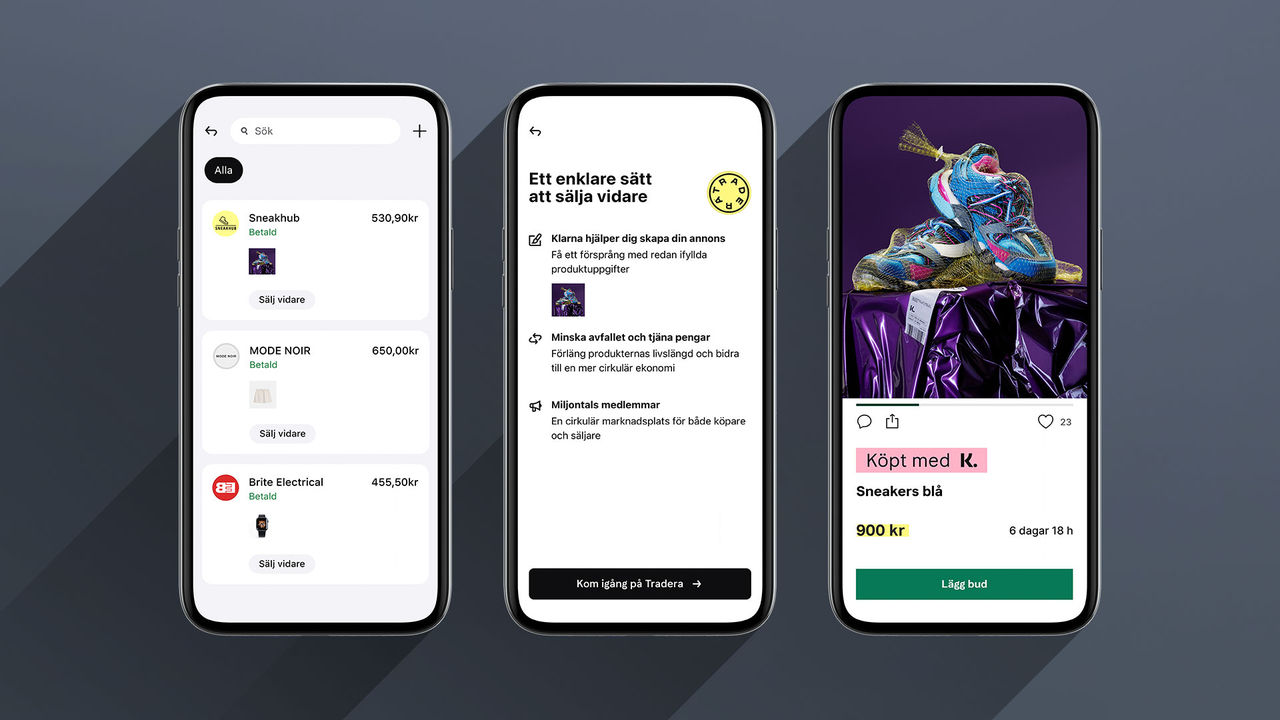 Klarna vill göra det enklare att sälja vidare saker