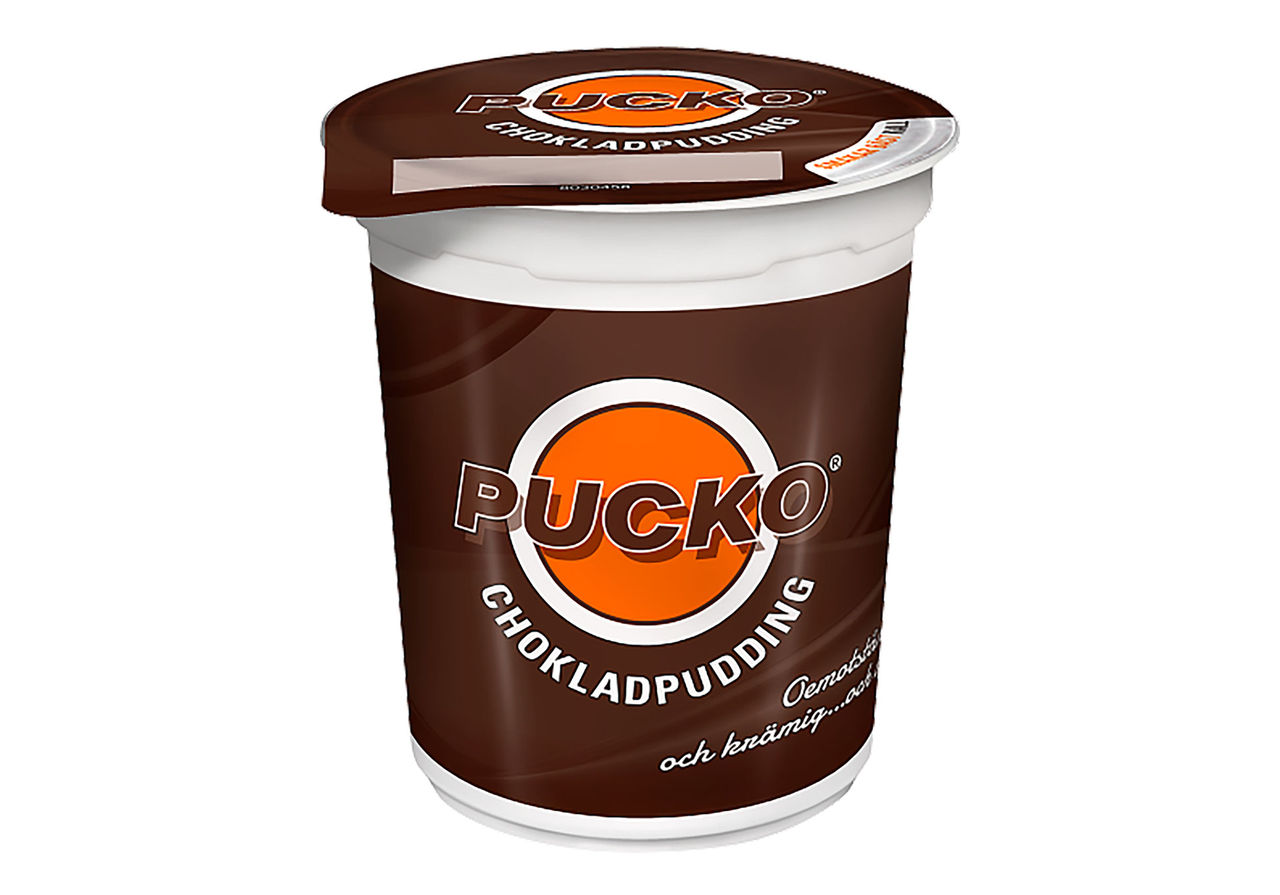 Pucko kommer som chokladpudding