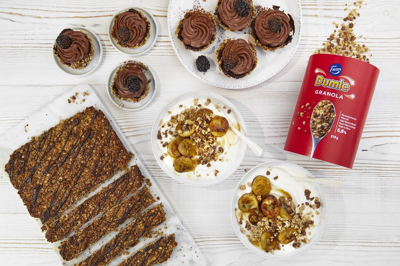 Nu finns det Dumle i granola-form