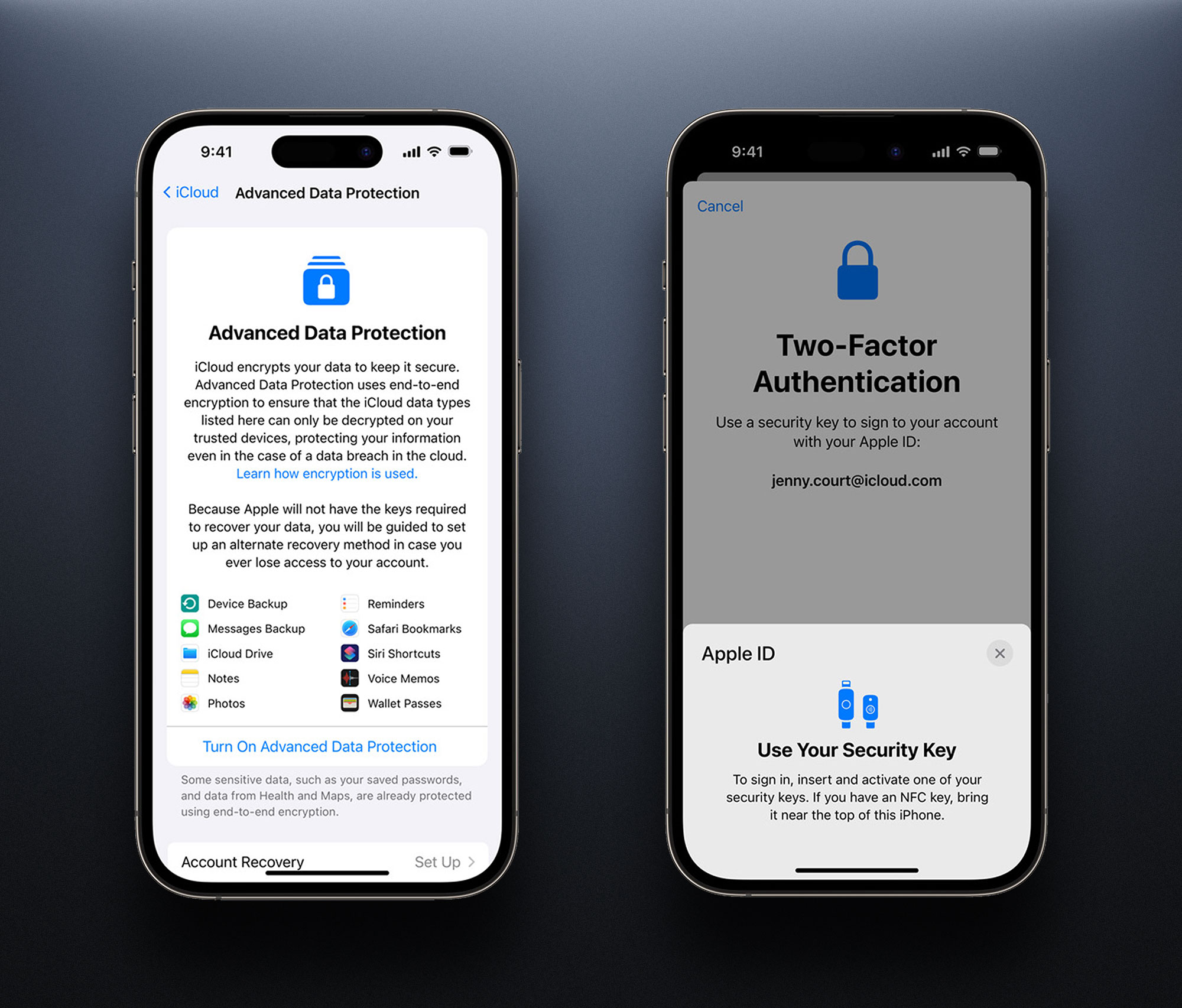 Ios Icloud Encryption iCloud end-to-end-kryptering lanseras globalt. Med iOS 16.3. | Feber ...
