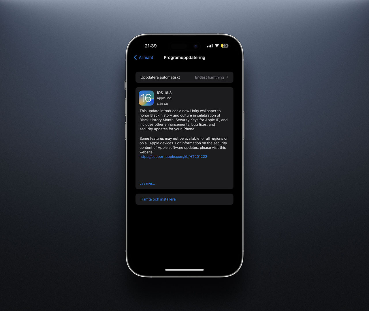 Uppdateringsfest för Apple-prylar