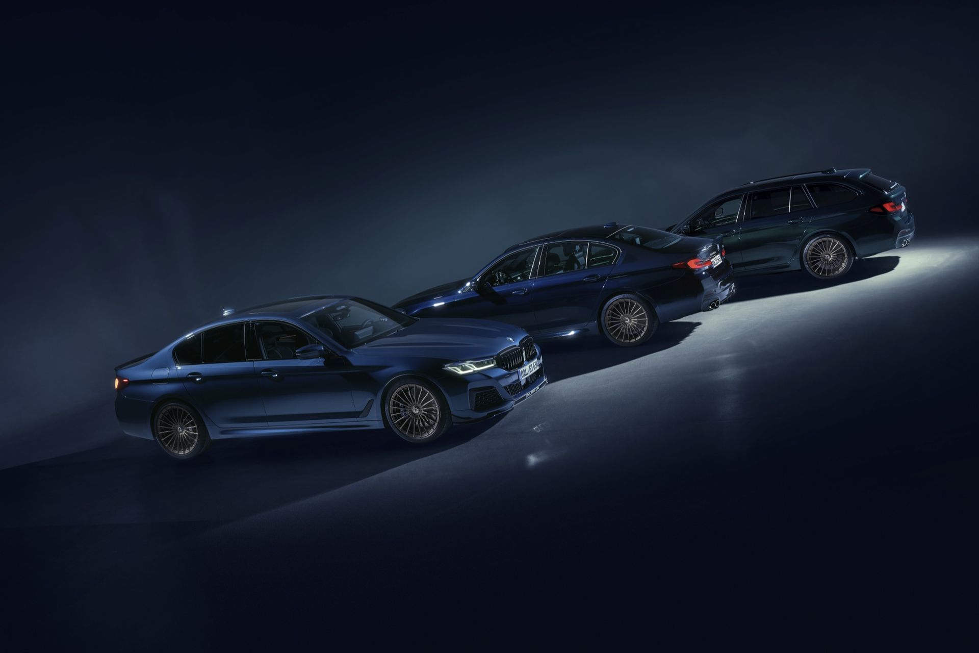 Alpina B5 GT vinkar av nuvarande BMW 5-serie
