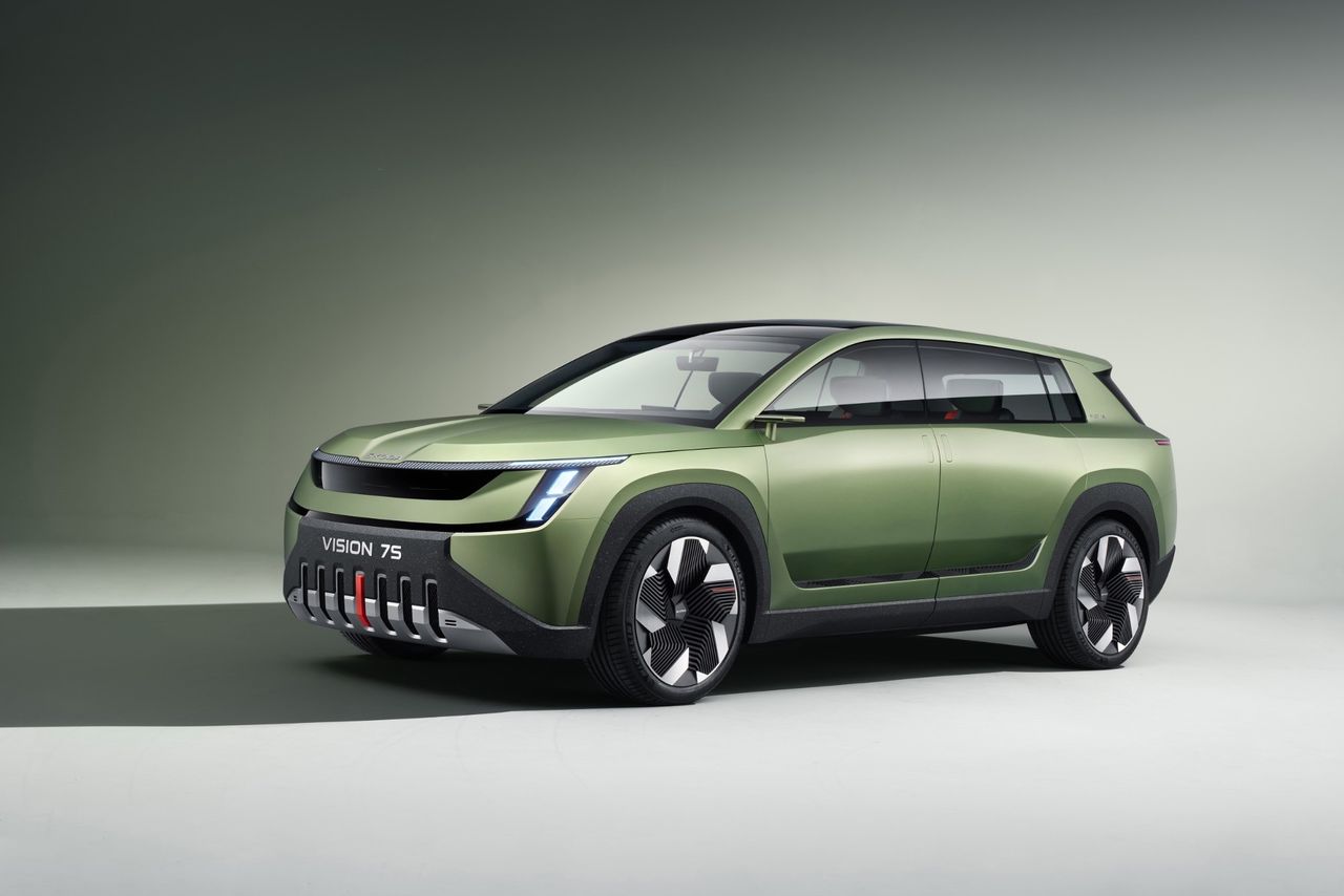 Skoda Vision 7S kommer till eCarExpo
