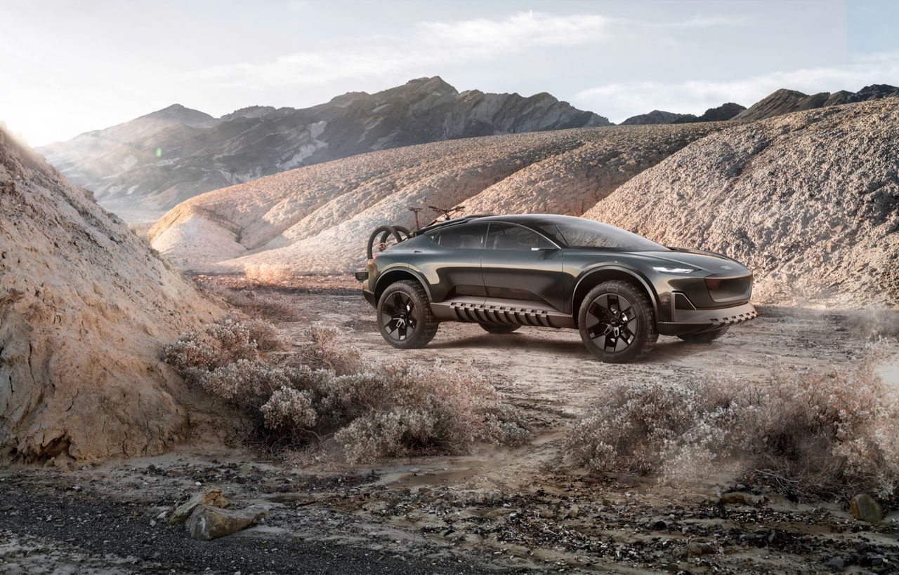 Audi Activesphere kan förvandlas till en pickup