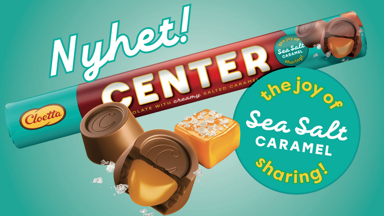 Center finns nu med salt karamell