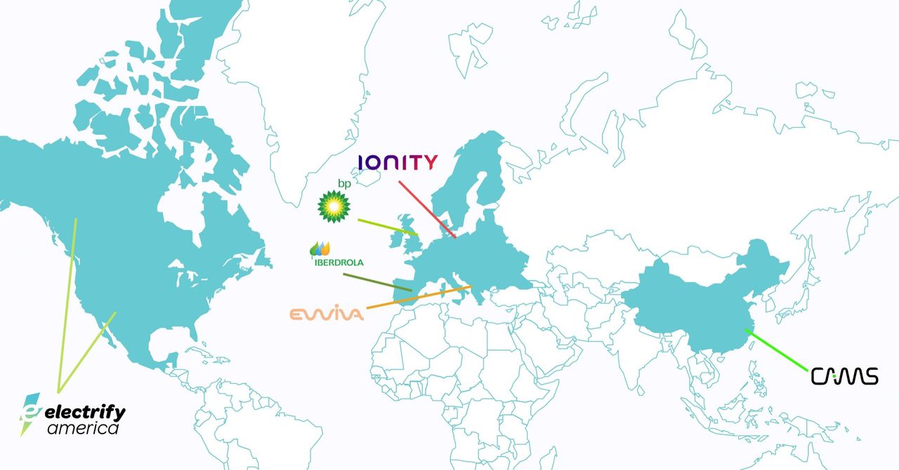 Volkswagen-koncernen har installerat 15.000 snabbladdare
