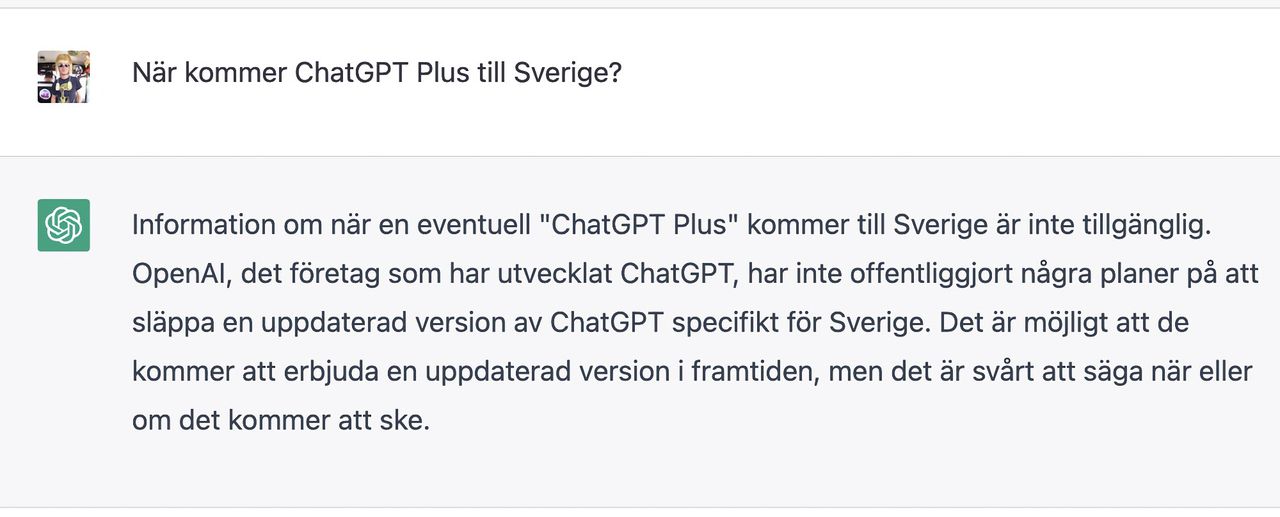 OpenAI lanserar ChatGPT Plus