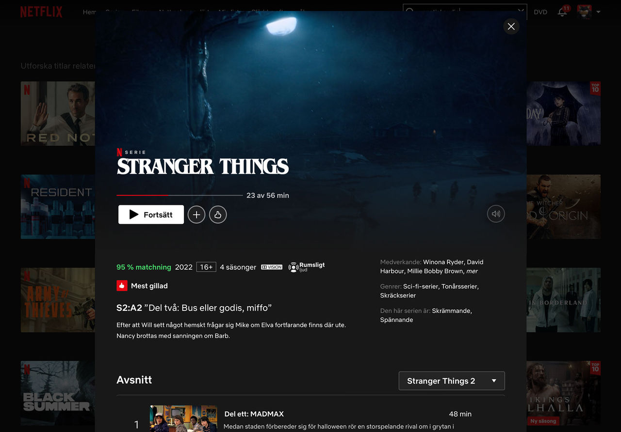 Fler titlar på Netflix förses med rumsligt ljud