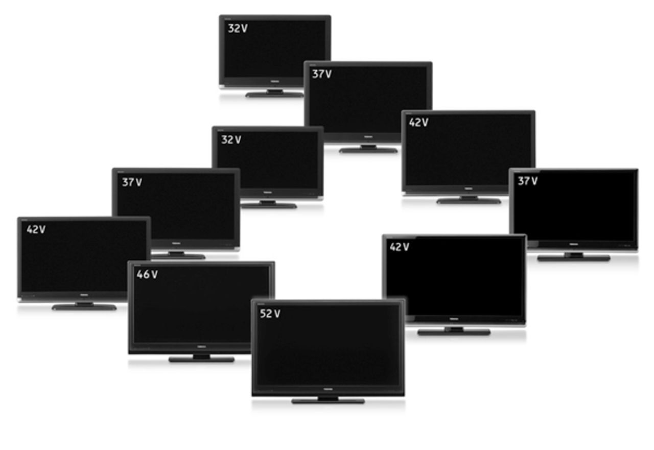 10 nya TV-modeller från Toshiba