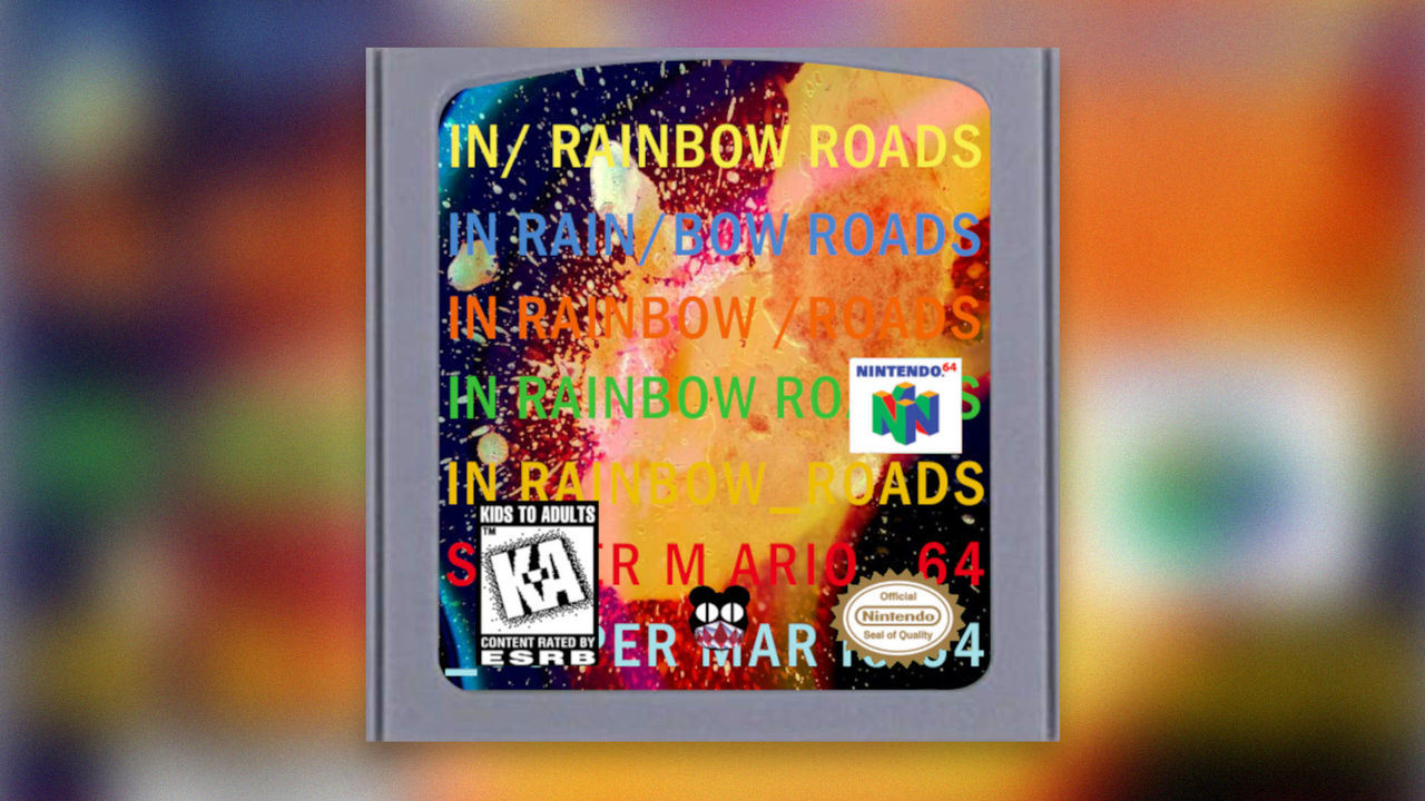 Radioheads album In Rainbows med Super Mario 64-ljud