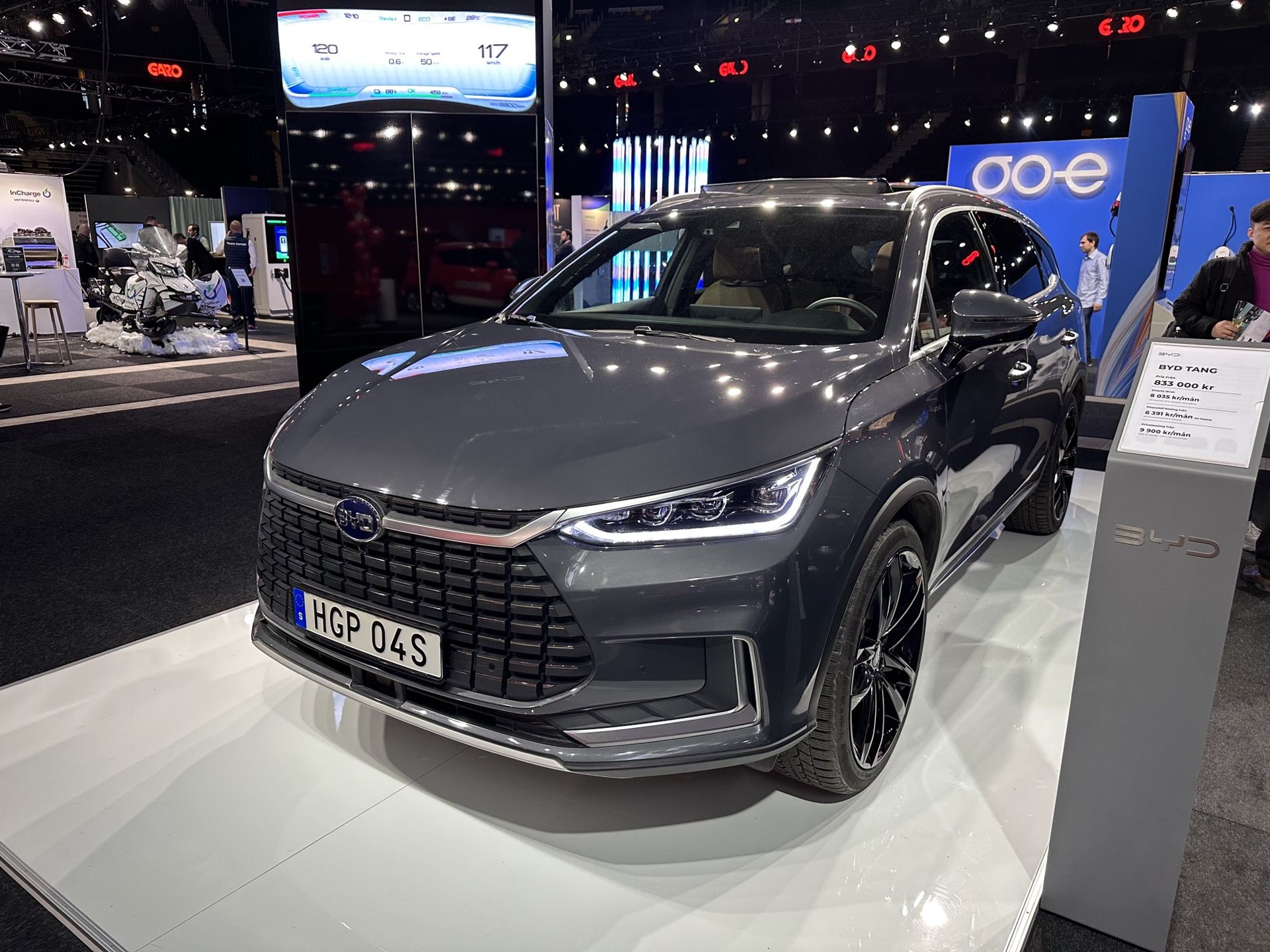 Vi har kollat in BYD Tang, HAN och Atto 3