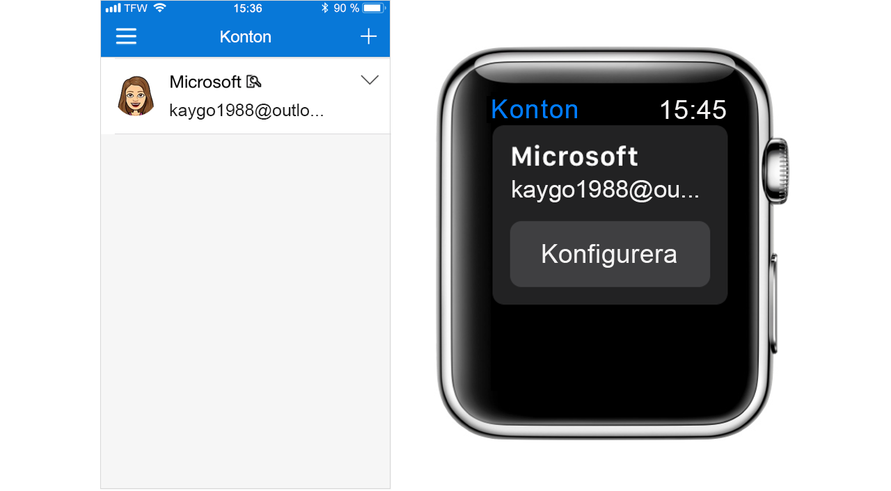 Microsoft fimpar Microsoft Authenticator till Apple Watch