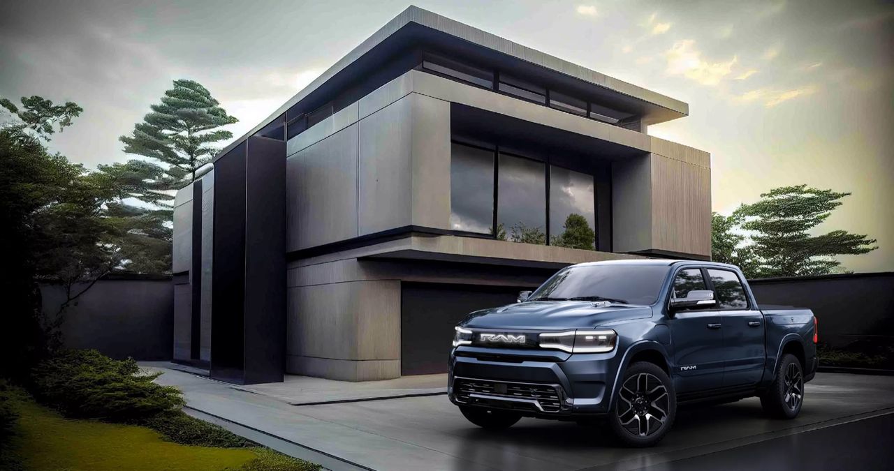 Ram presenterar sin första eldrivna pickup