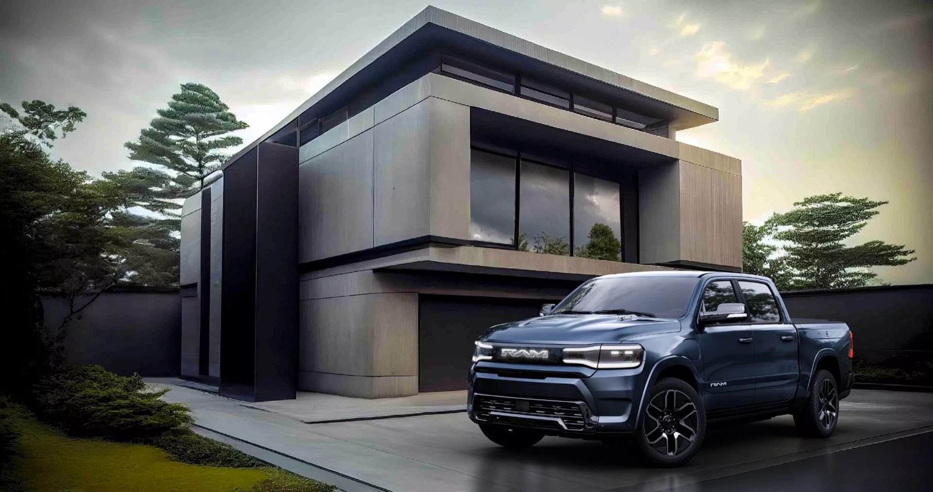 Ram presenterar sin första eldrivna pickup