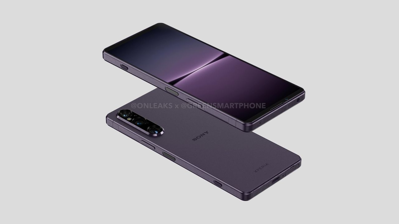 Renderingar av Sony Xperia 1 V läcker