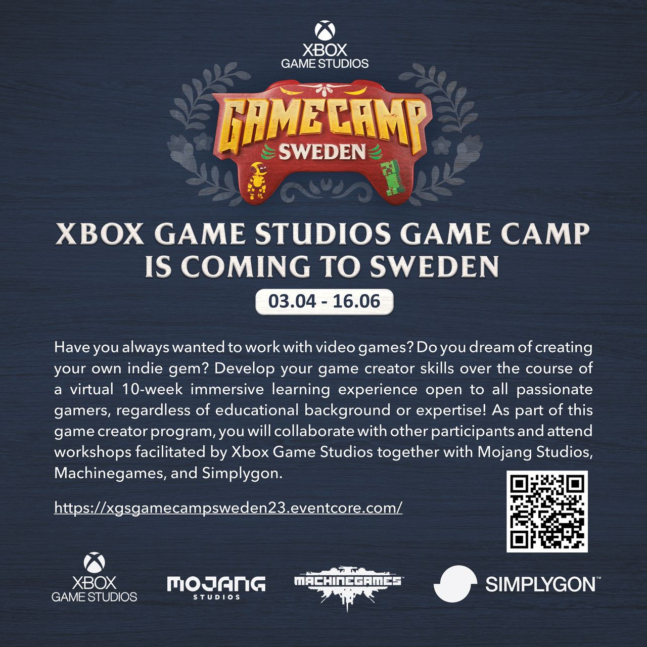 Xbox Game Camp kommer till Sverige