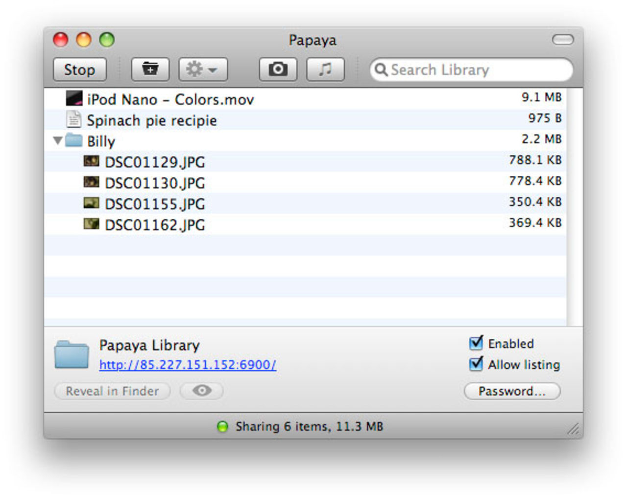 Smidigt sätt att dela filer