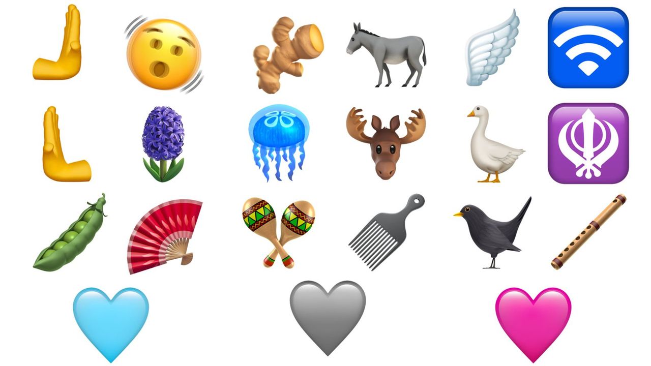 Nya emojier i första betan av iOS 16.4
