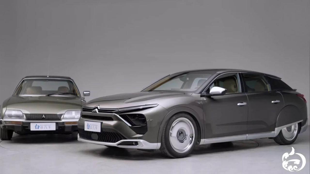 Citroën C5 X inspirerad av CX från 70-talet