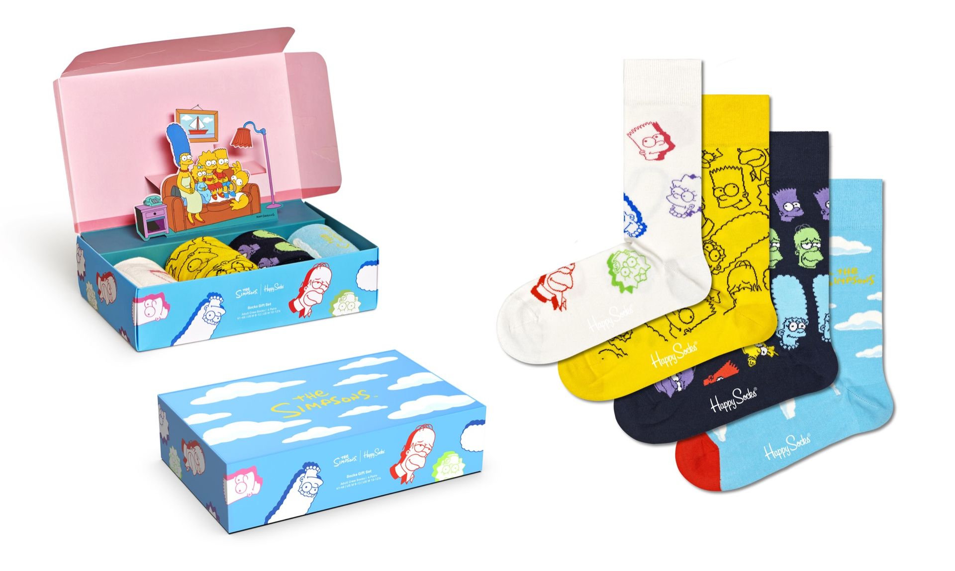 Happy Socks släpper The Simpsons-strumpor