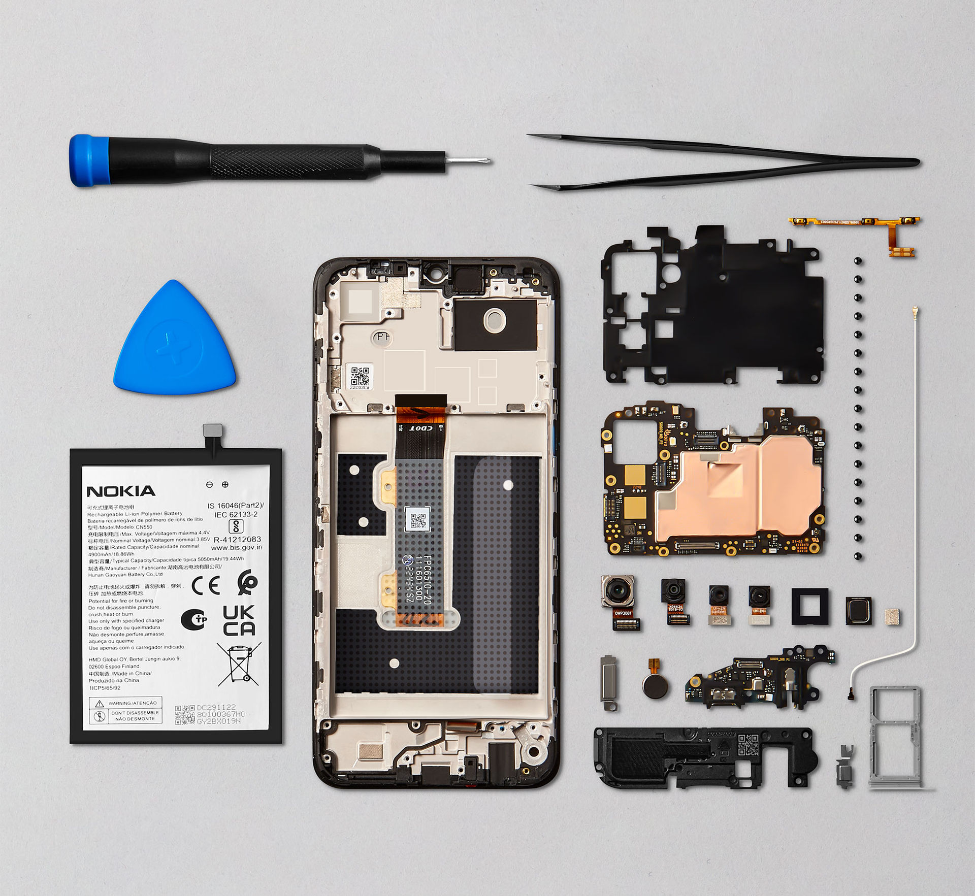 Nokias nya mobil kan man reparera själv