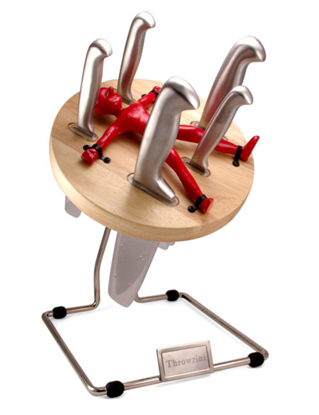 Throwzini - knivställ