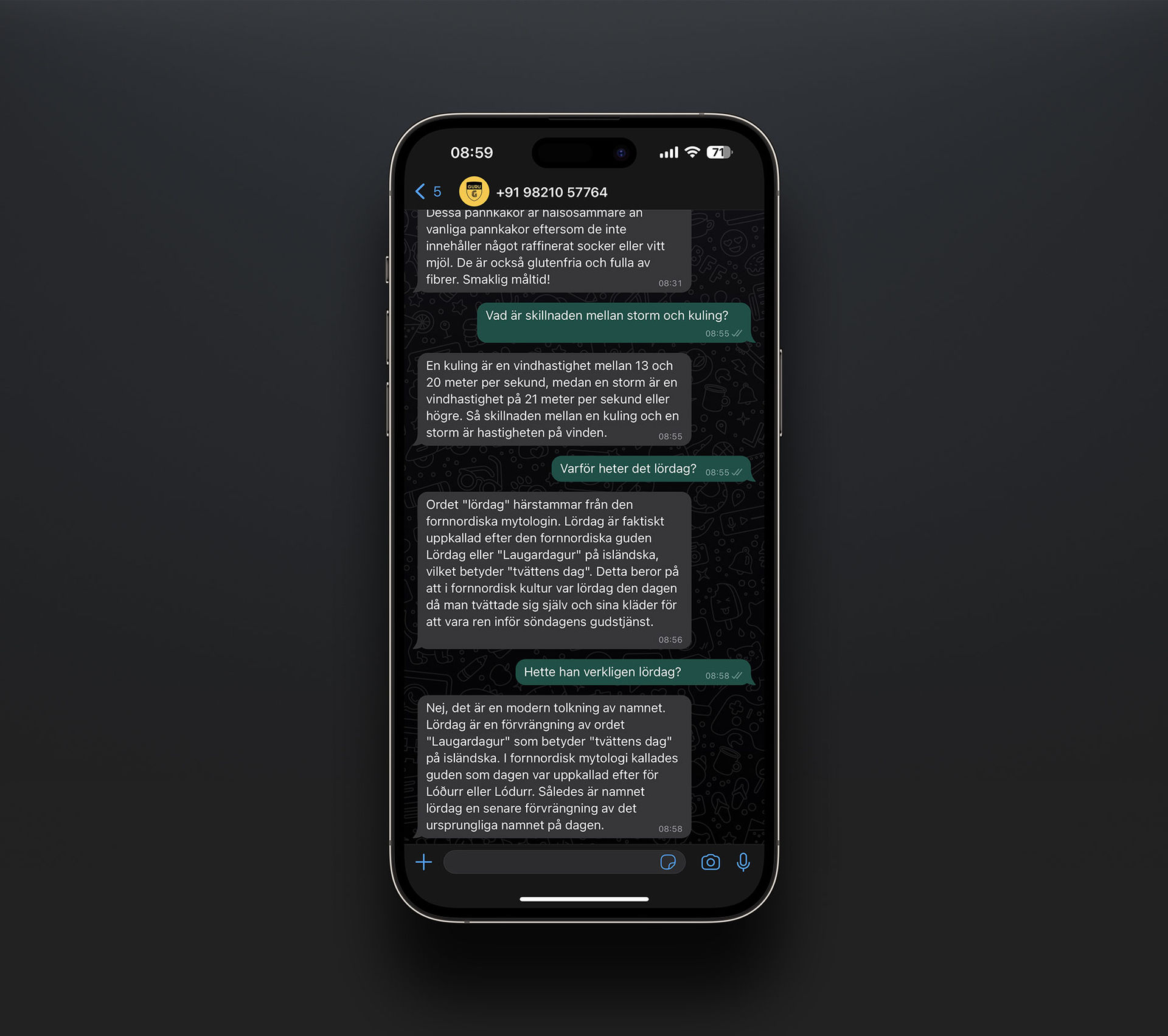 Få ChatGPT i WhatsApp