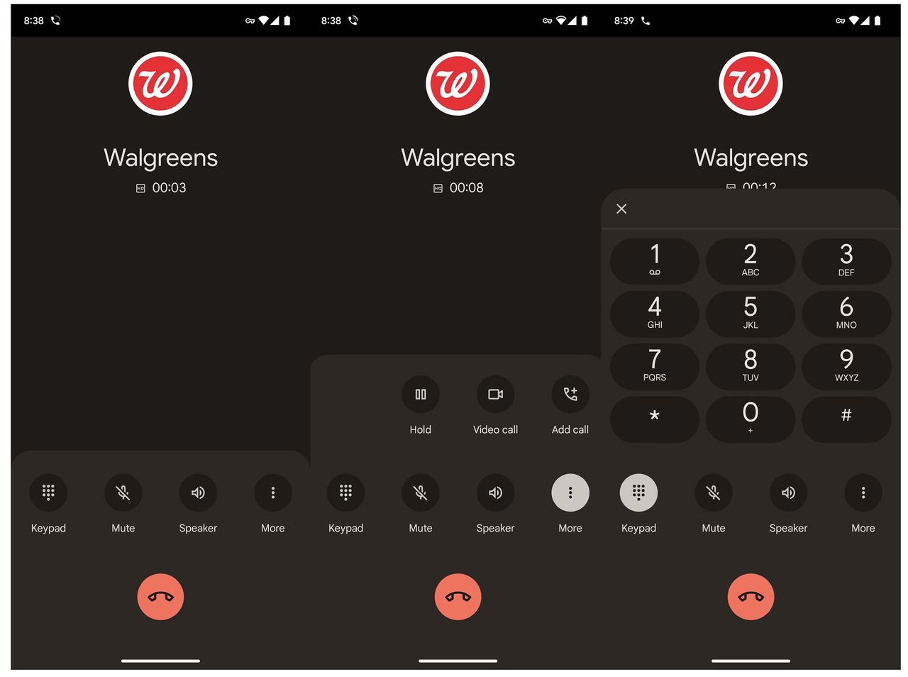 Google uppdaterar sin telefonapp
