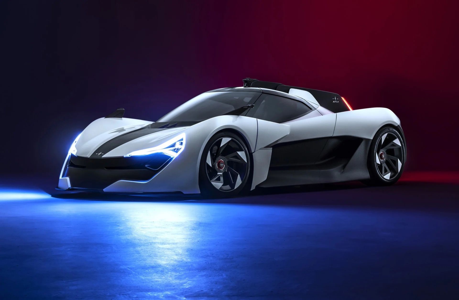 Den eldrivna superbilen Apex AP-0 lever fortfarande