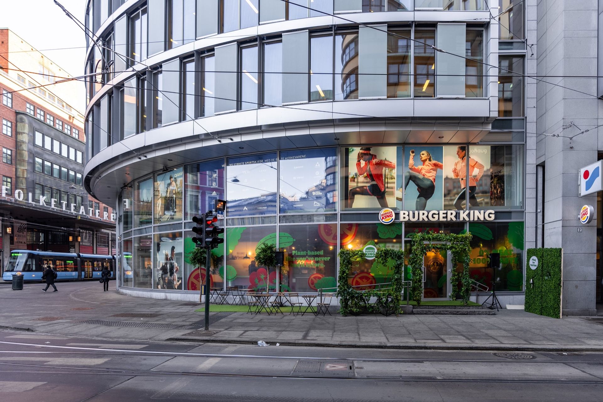 Burger King öppnar växtbaserad restaurang