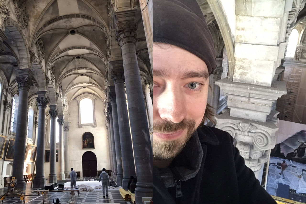 Blizzard målade franskt kapell med Diablo-motiv