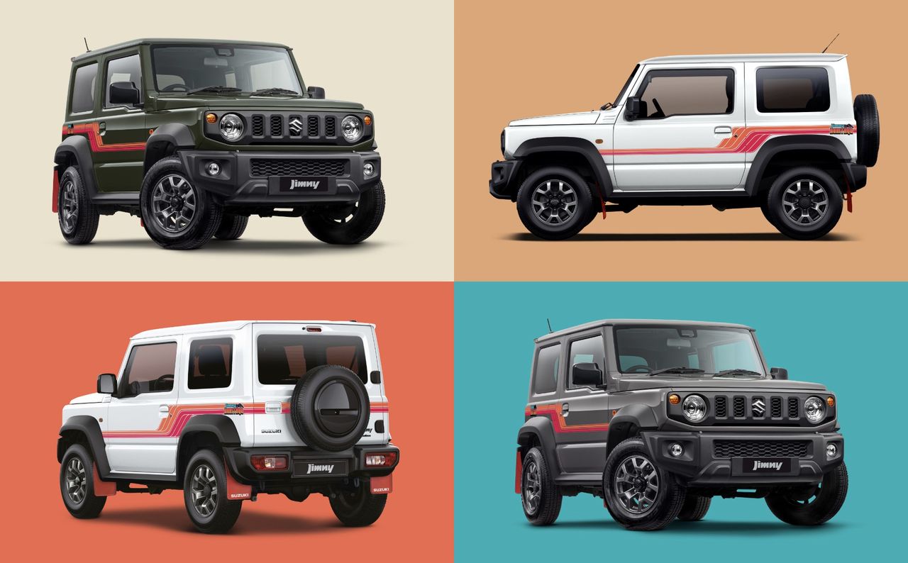 Suzuki visar retroversion av Jimny 