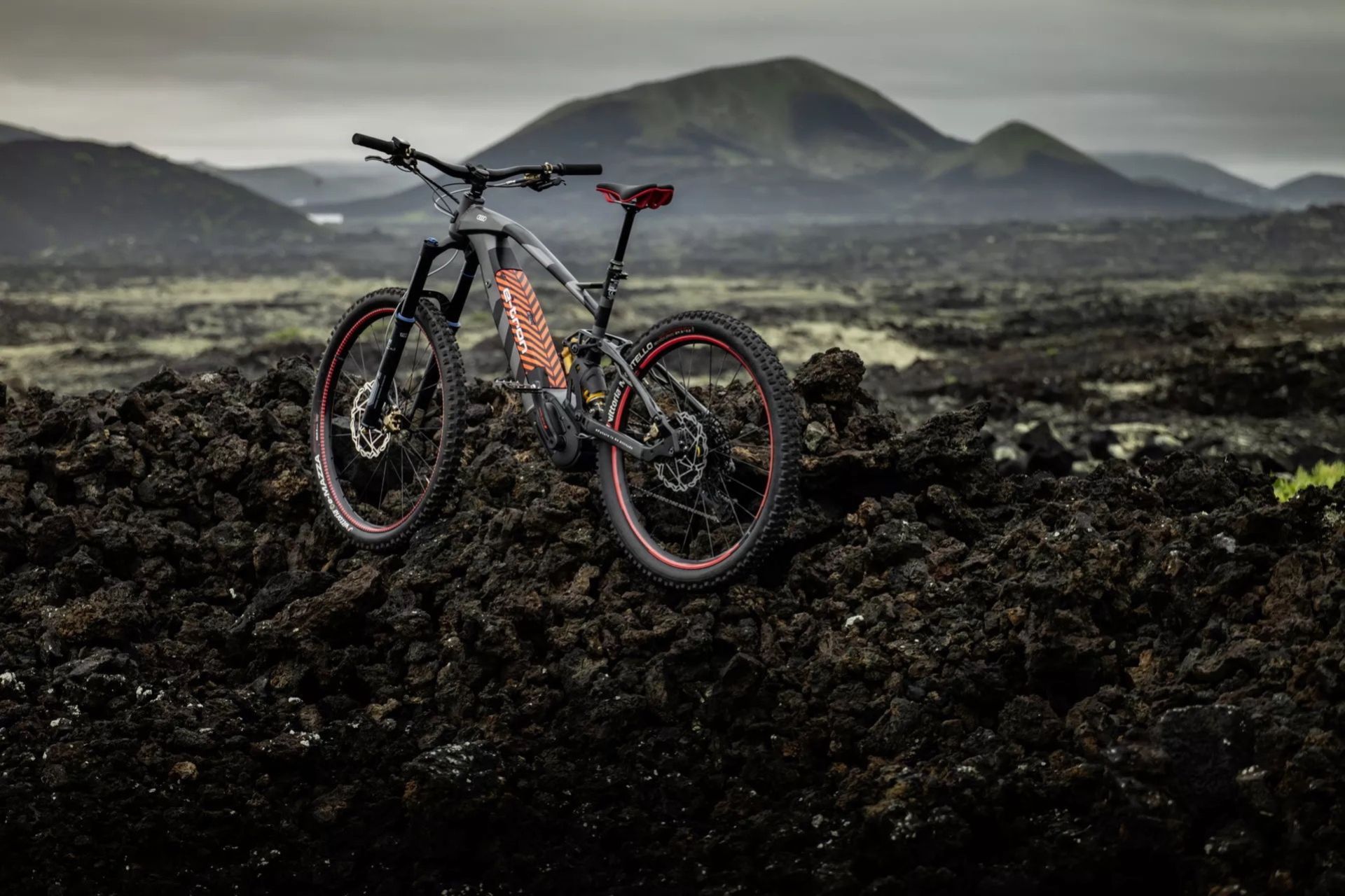 Audi lanserar eldriven mountainbike
