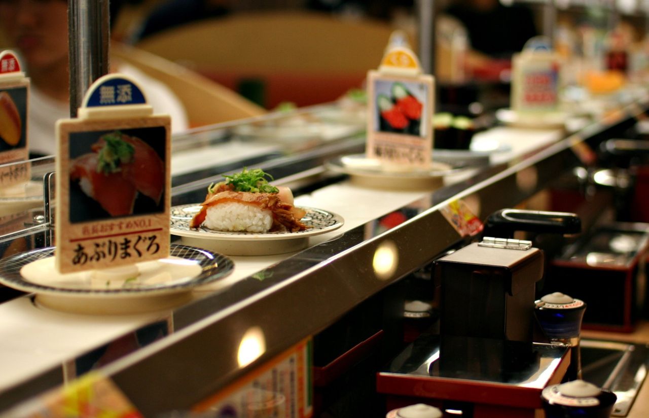 Sushi på löpande band kan försvinna