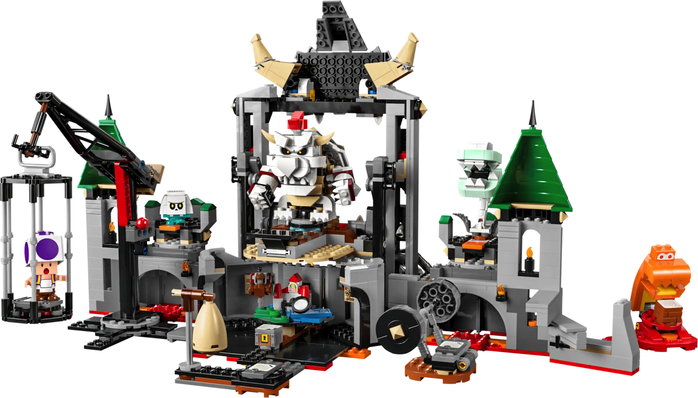 New Bowser’s Castle expansion set for LEGO Super Mario.  Can’t I get a real build instead?