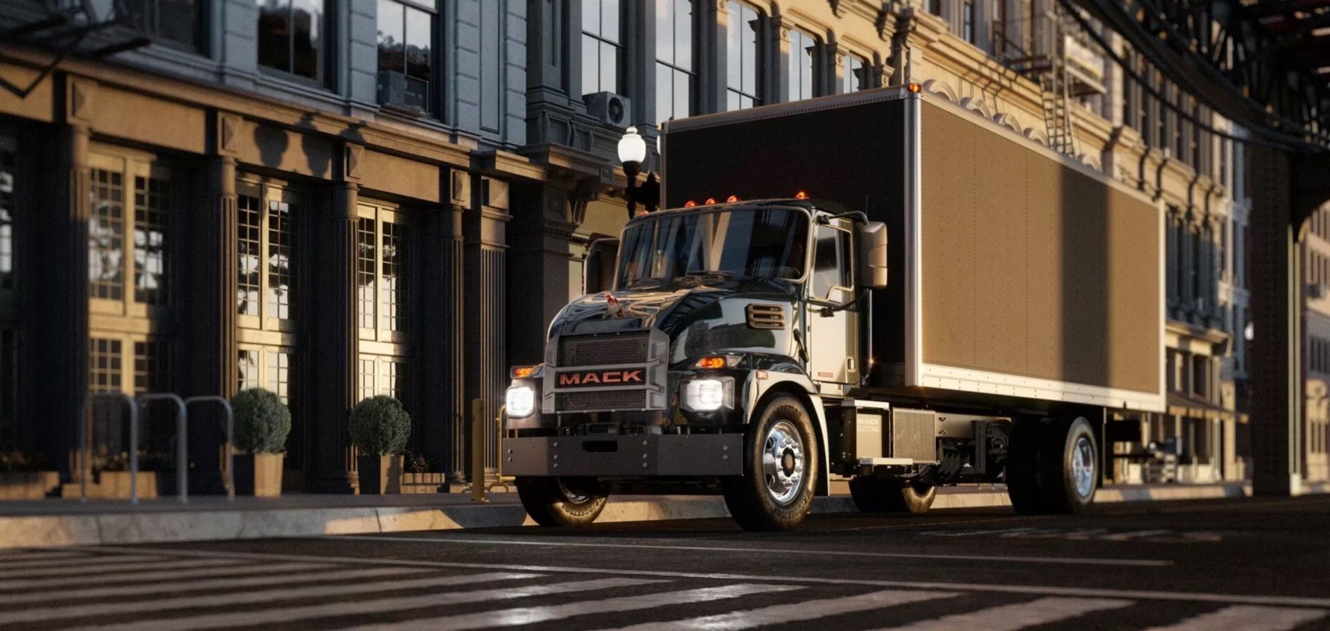 Mack presenterar sin första eldrivna lastbil