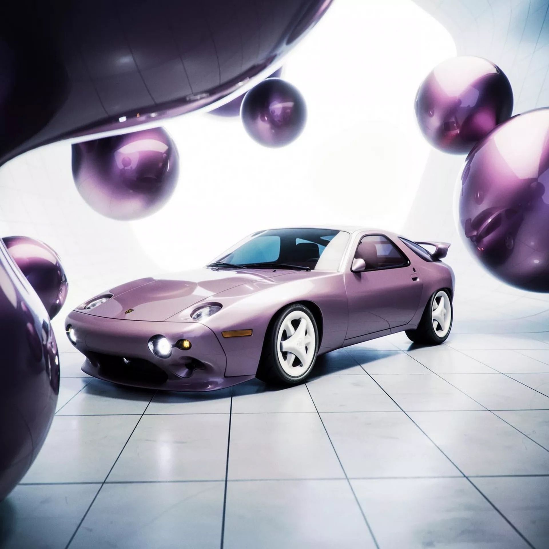 Porsche 928 som konstprojekt