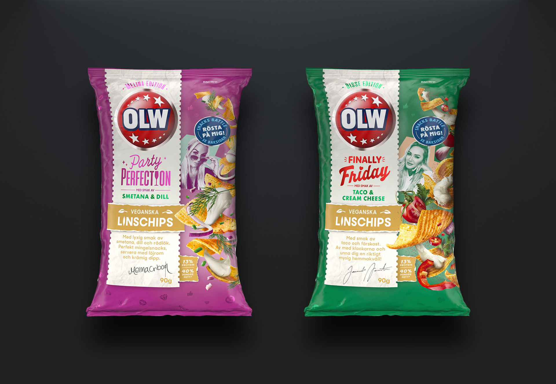 Nu kommer chips skapade av influencers