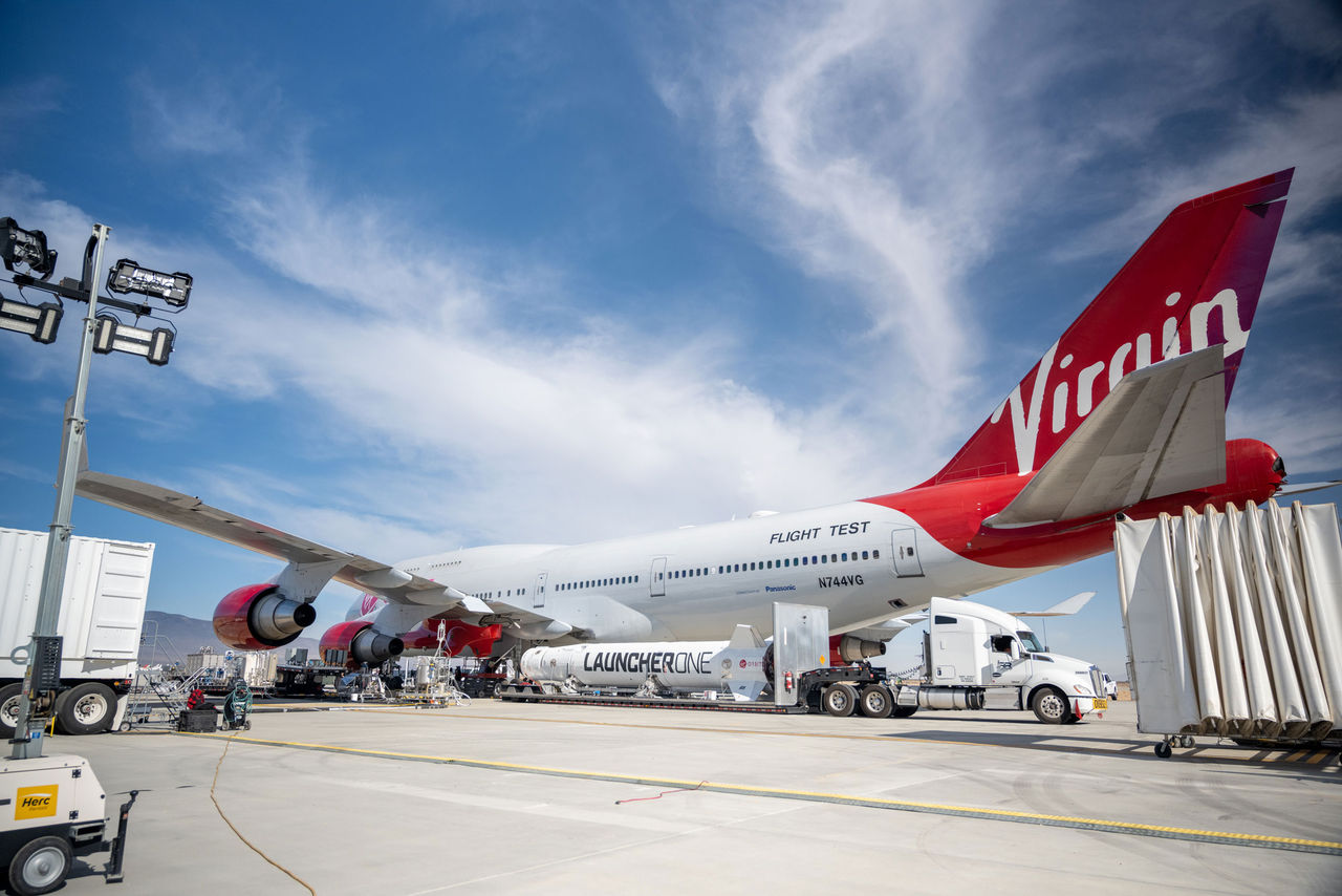 Virgin Orbit pausar sin verksamhet
