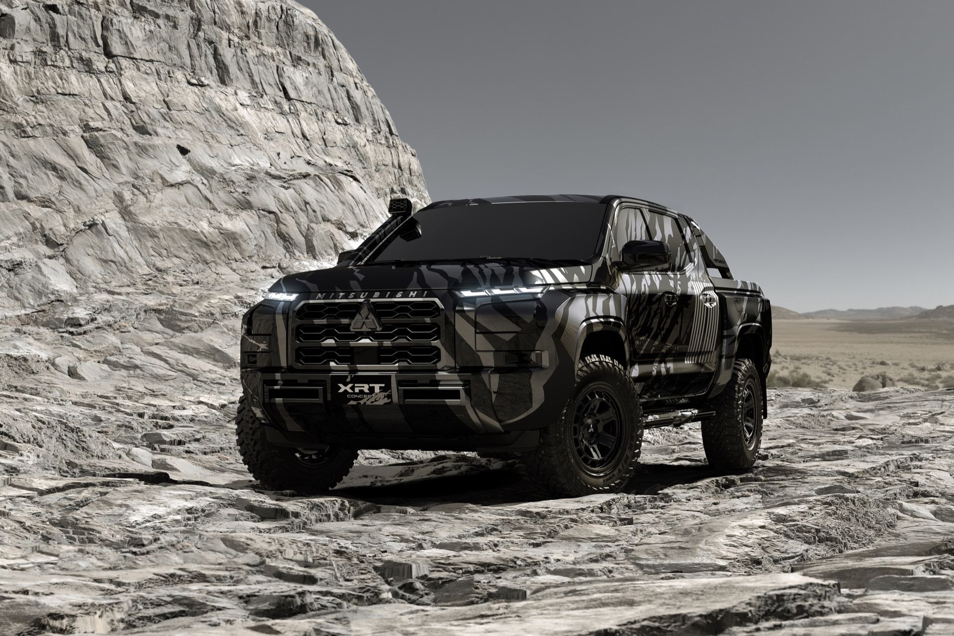 Mitsubishi visar koncept-pickupen XRT