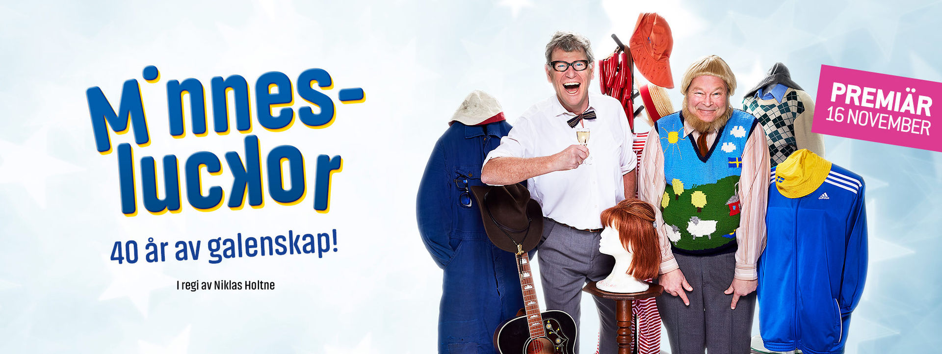 Galenskaparduon gör ny krogshow