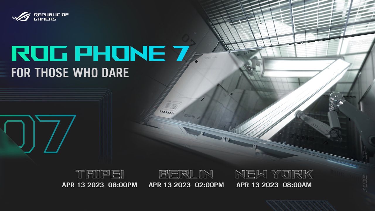 Asus ROG Phone 7 presenteras den 13 april